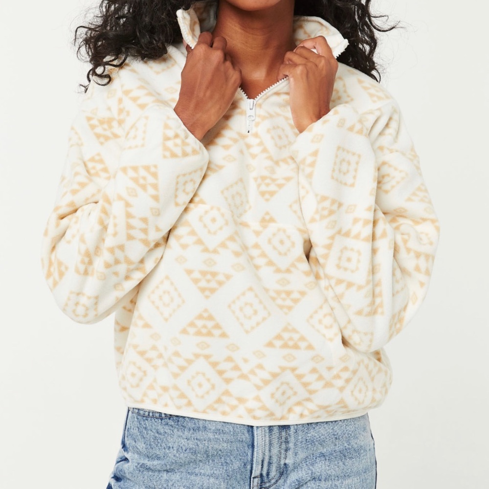 Half zip sweater